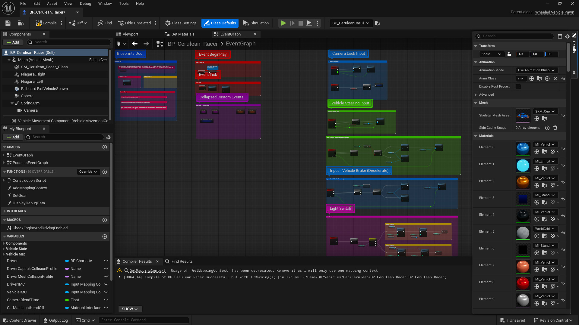 Blueprints from the Cerulean Car in Goldanniyatech