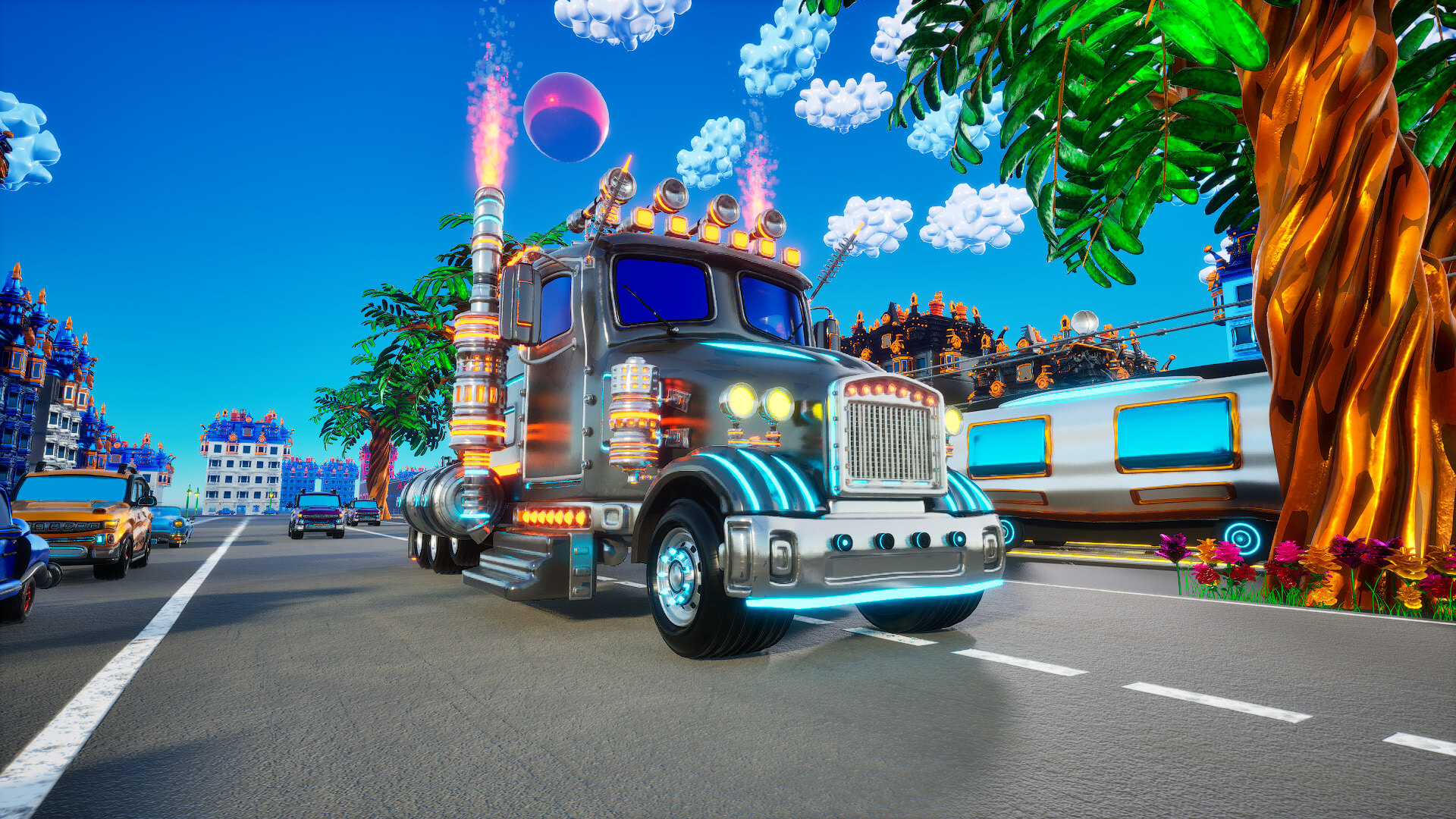 Raptor Truck from the open-world game Goldanniyatech