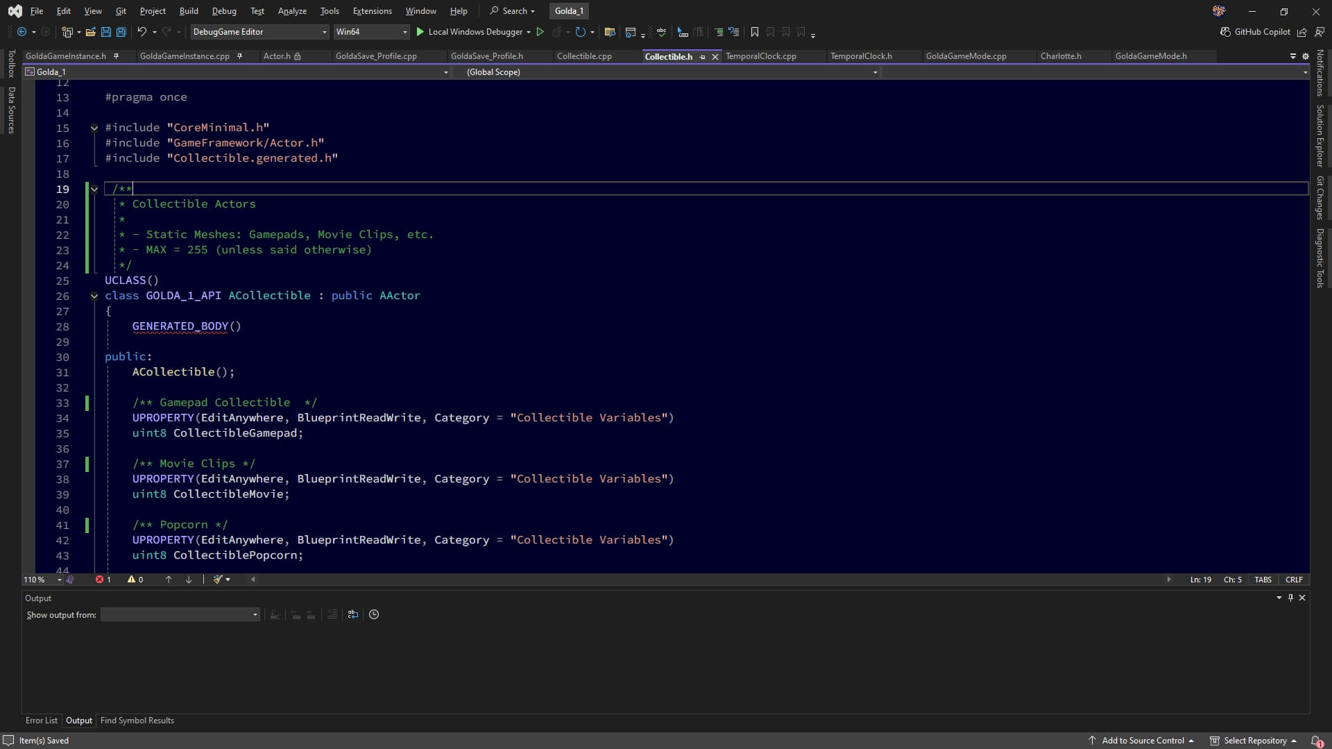 Unreal C++ gameplay code