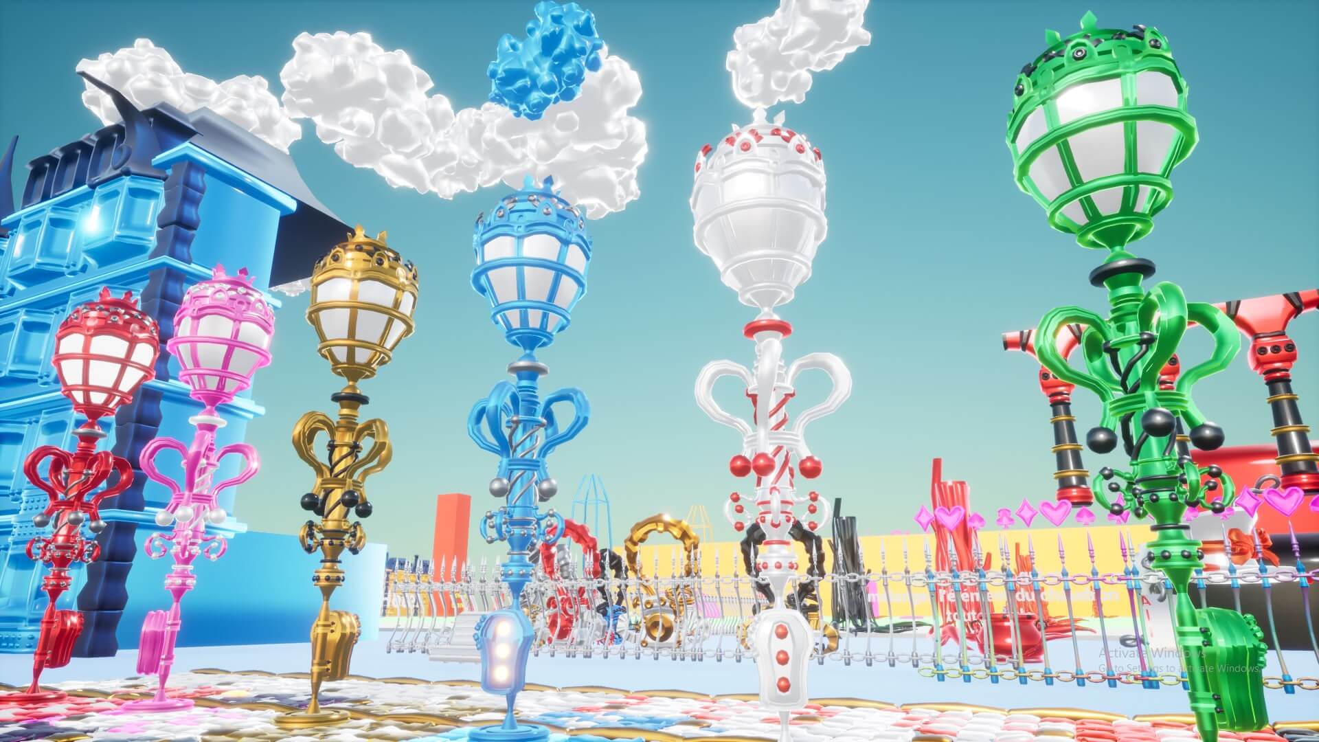 Colorful City prototype from Goldanniyatech