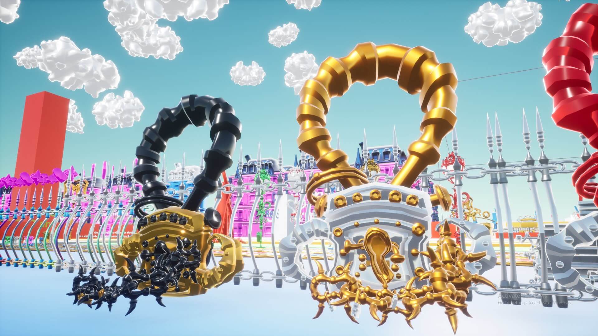 Colorful City prototype from Goldanniyatech