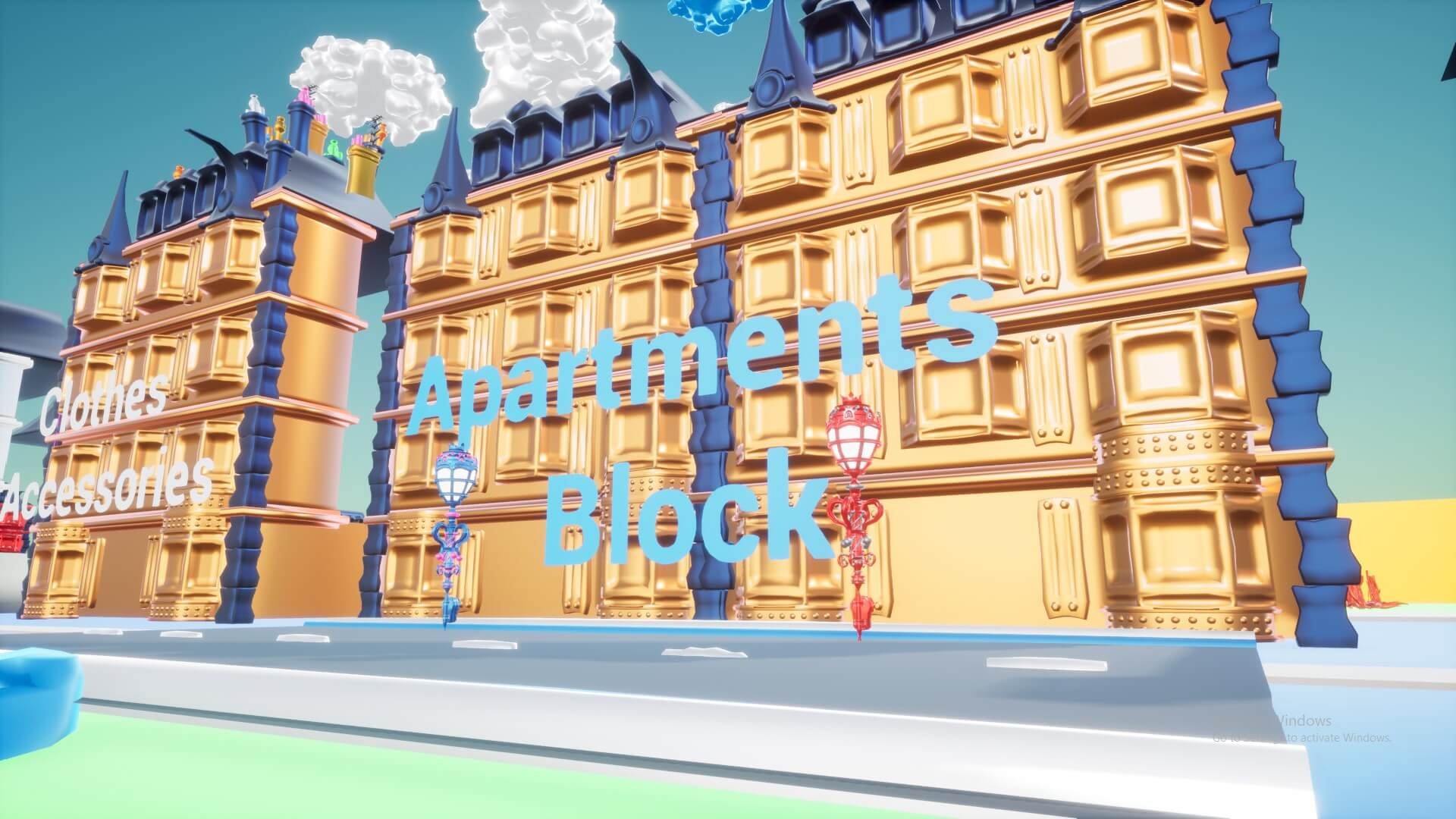 Colorful City prototype from Goldanniyatech