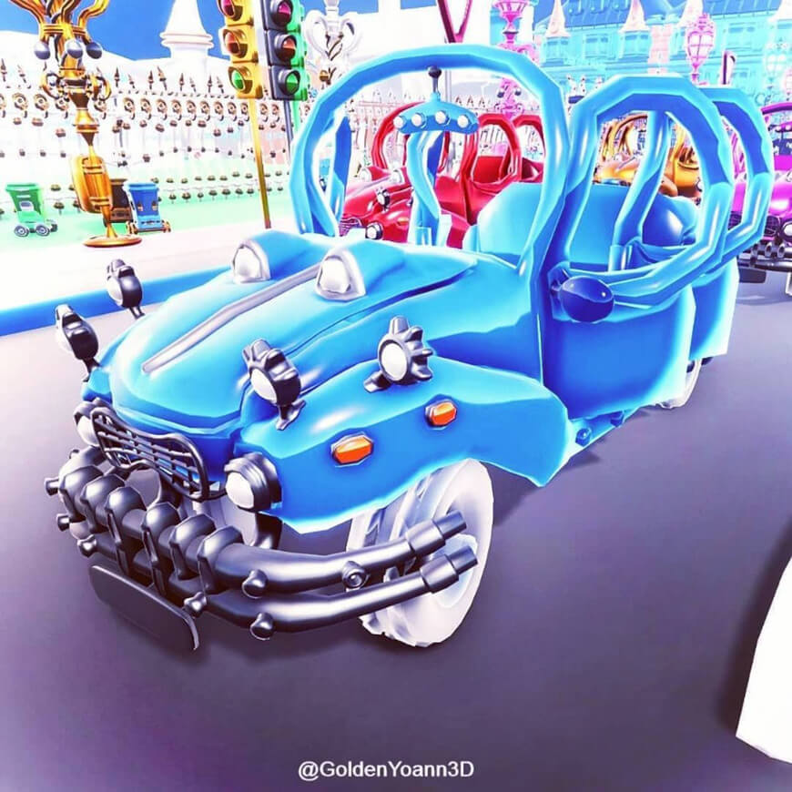 Colorful City prototype from Goldanniyatech