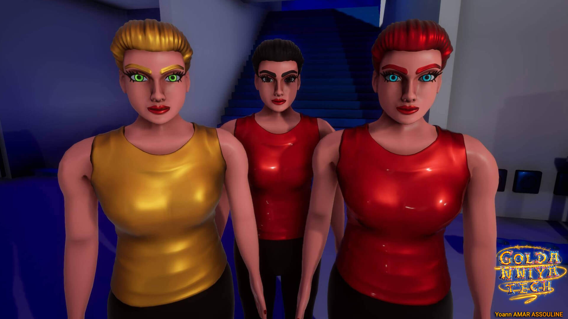 Golden Research Labs Render