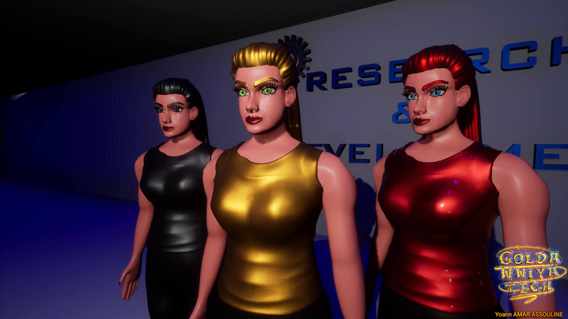 Golden Research Labs Render