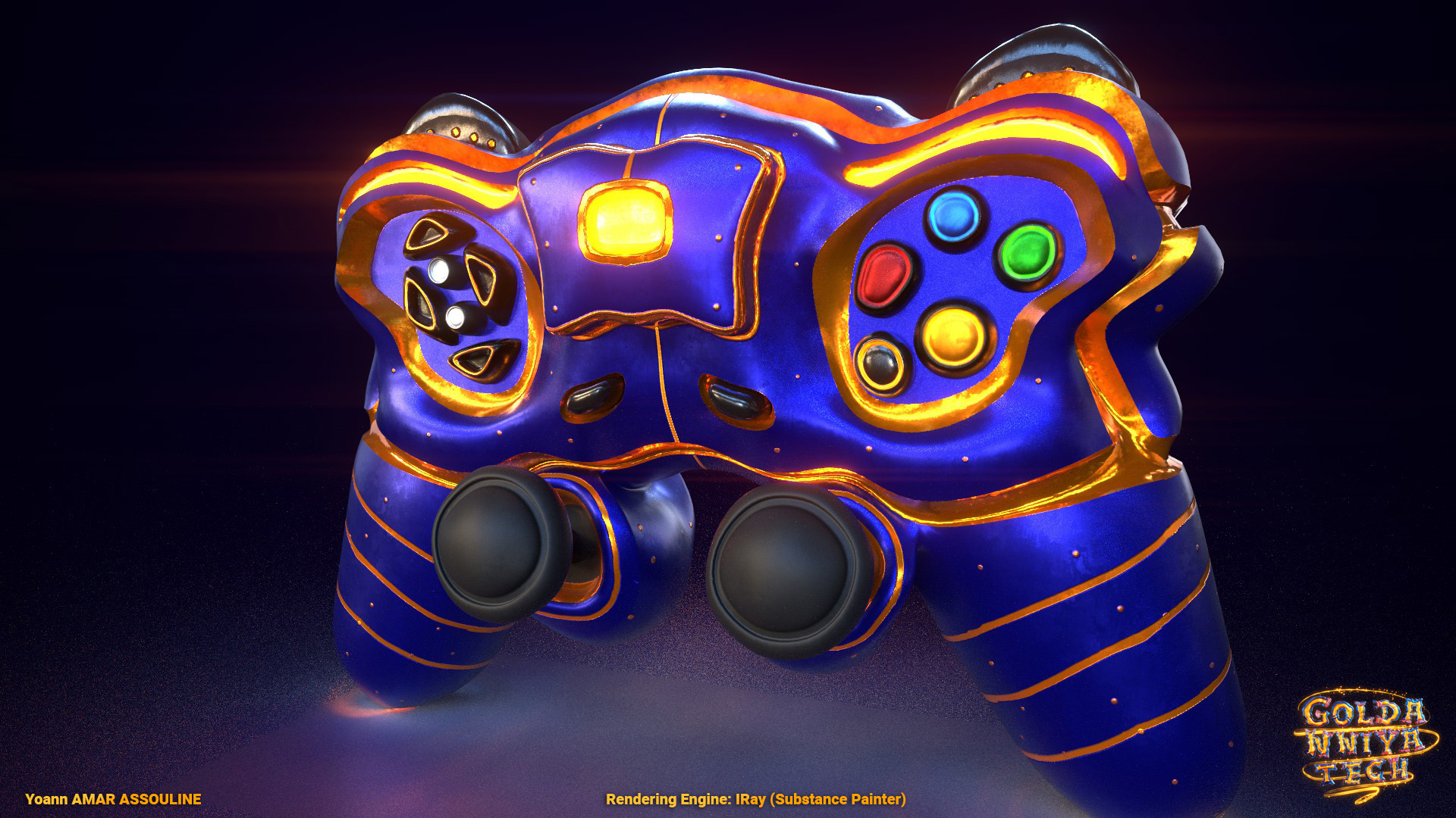 Fantasia Gamepad Render