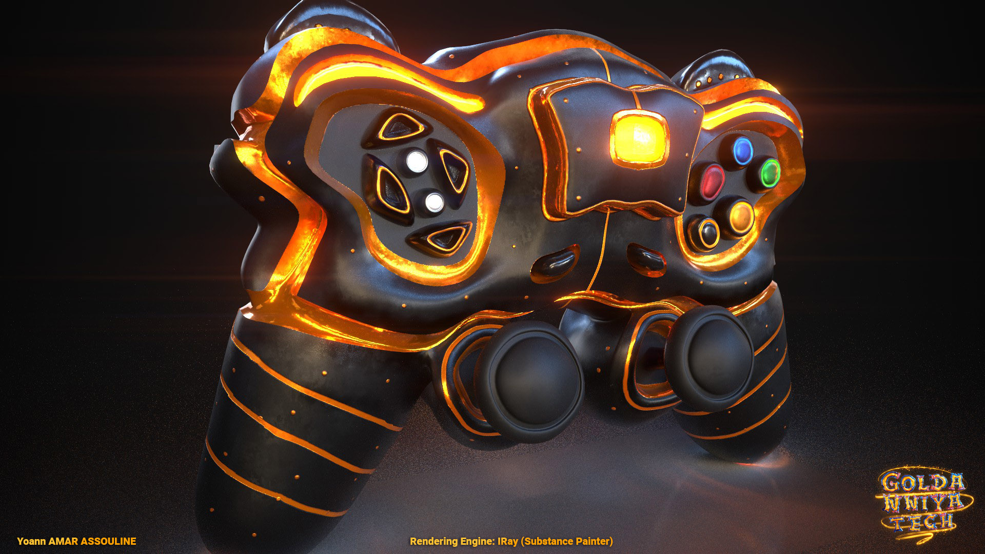 Fantasia Gamepad Render