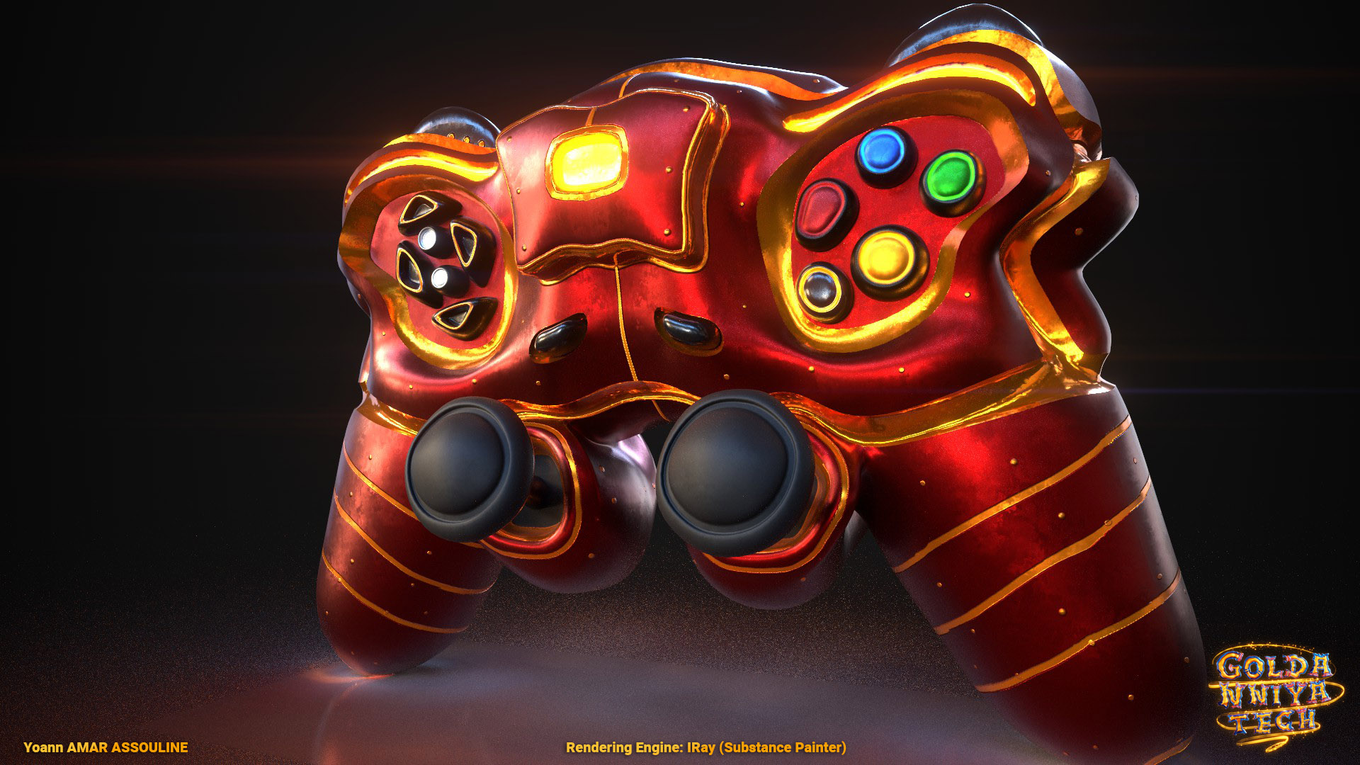 Fantasia Gamepad Render