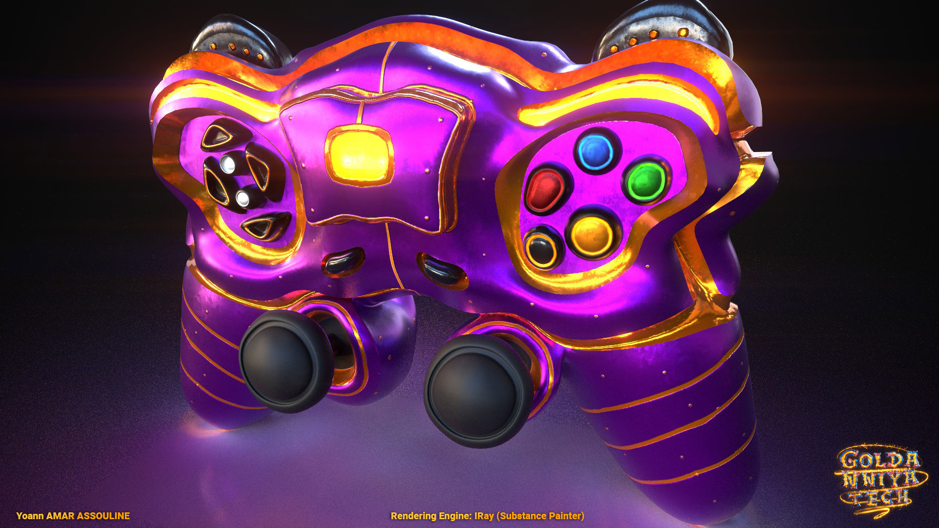 Fantasia Gamepad Render