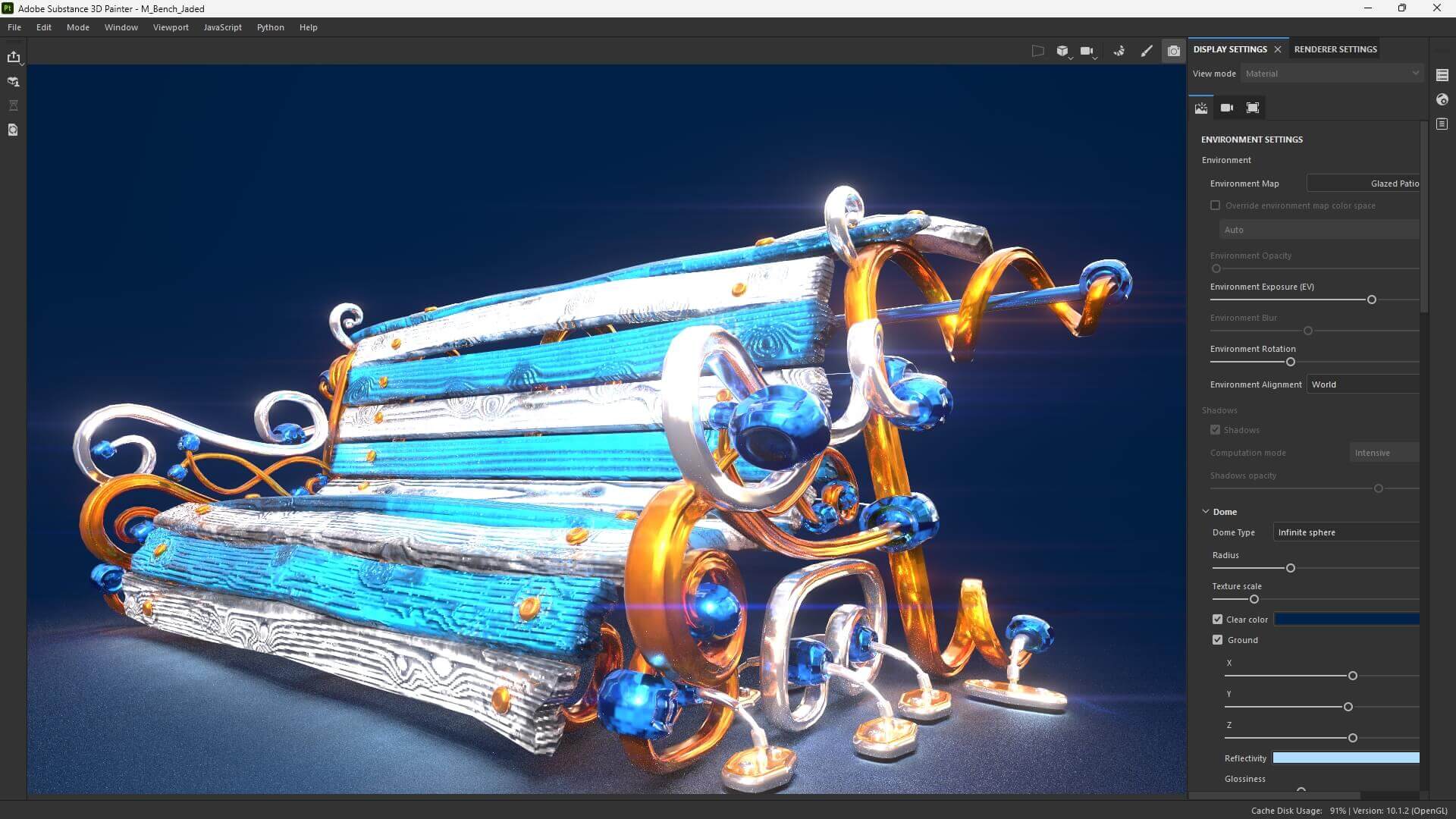 Amber Car from the open-world game Goldanniyatech