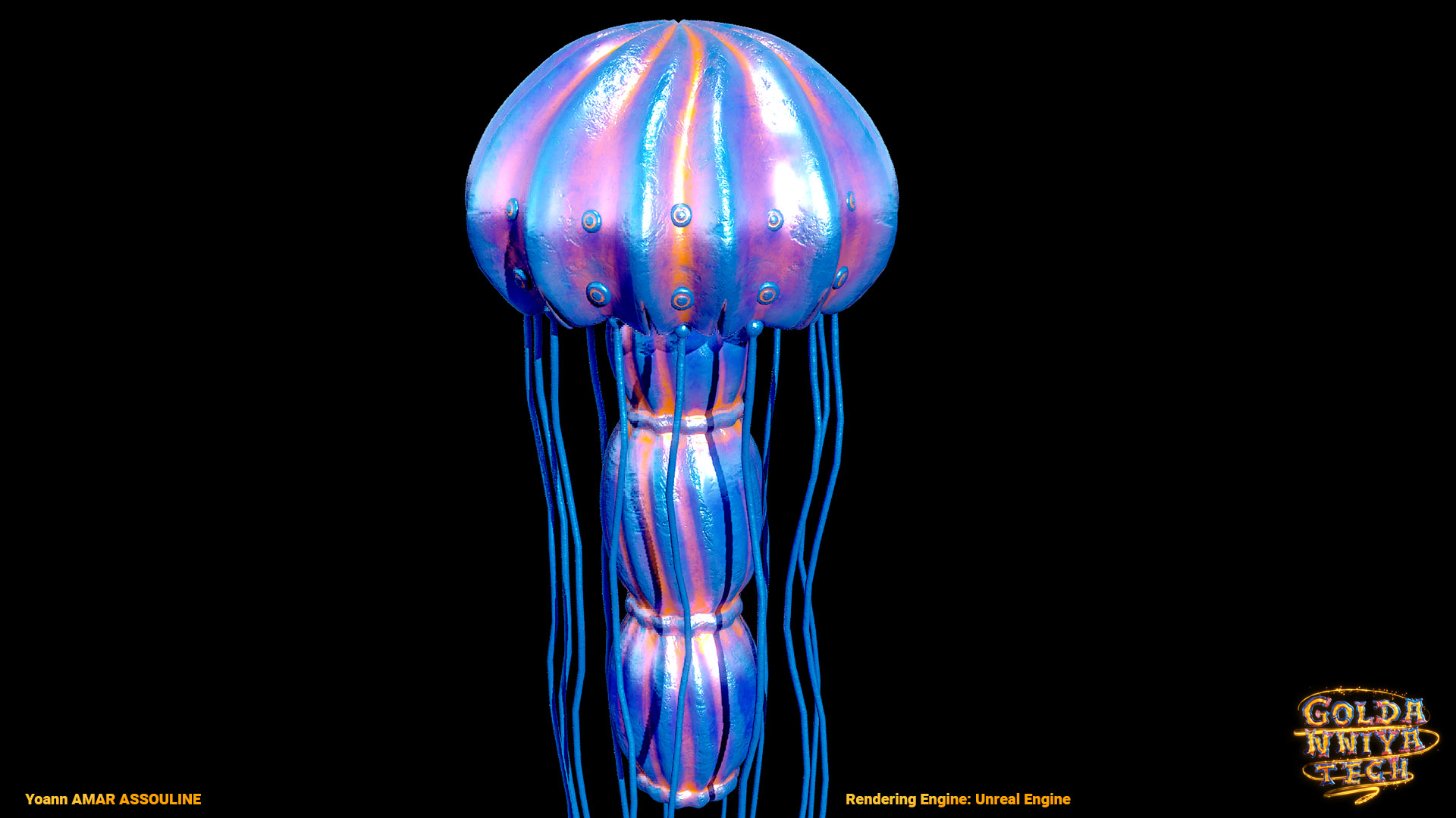 Gum Jellyfish Render