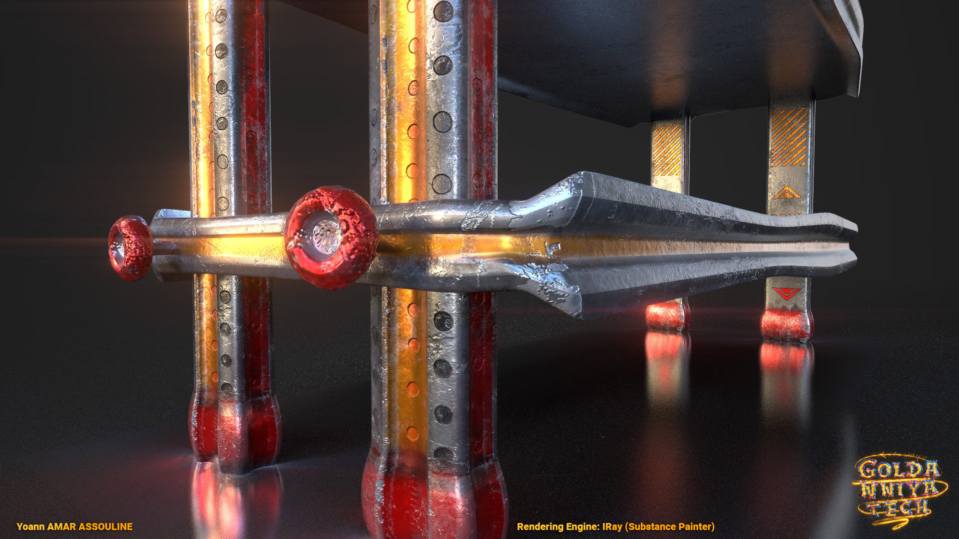 Metallik Shelf Render