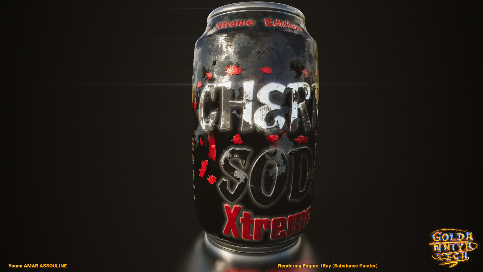 Soda Cherry XL Render