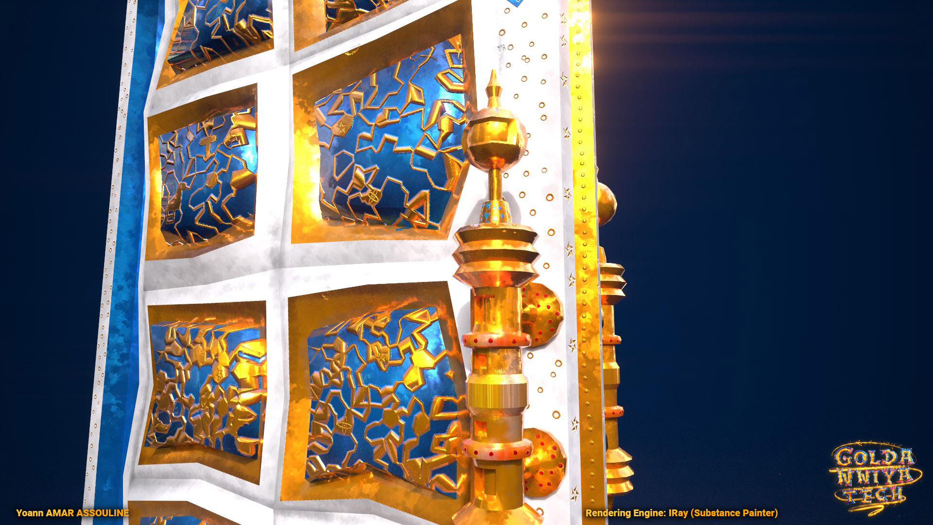 Amber Car from the open-world game Goldanniyatech