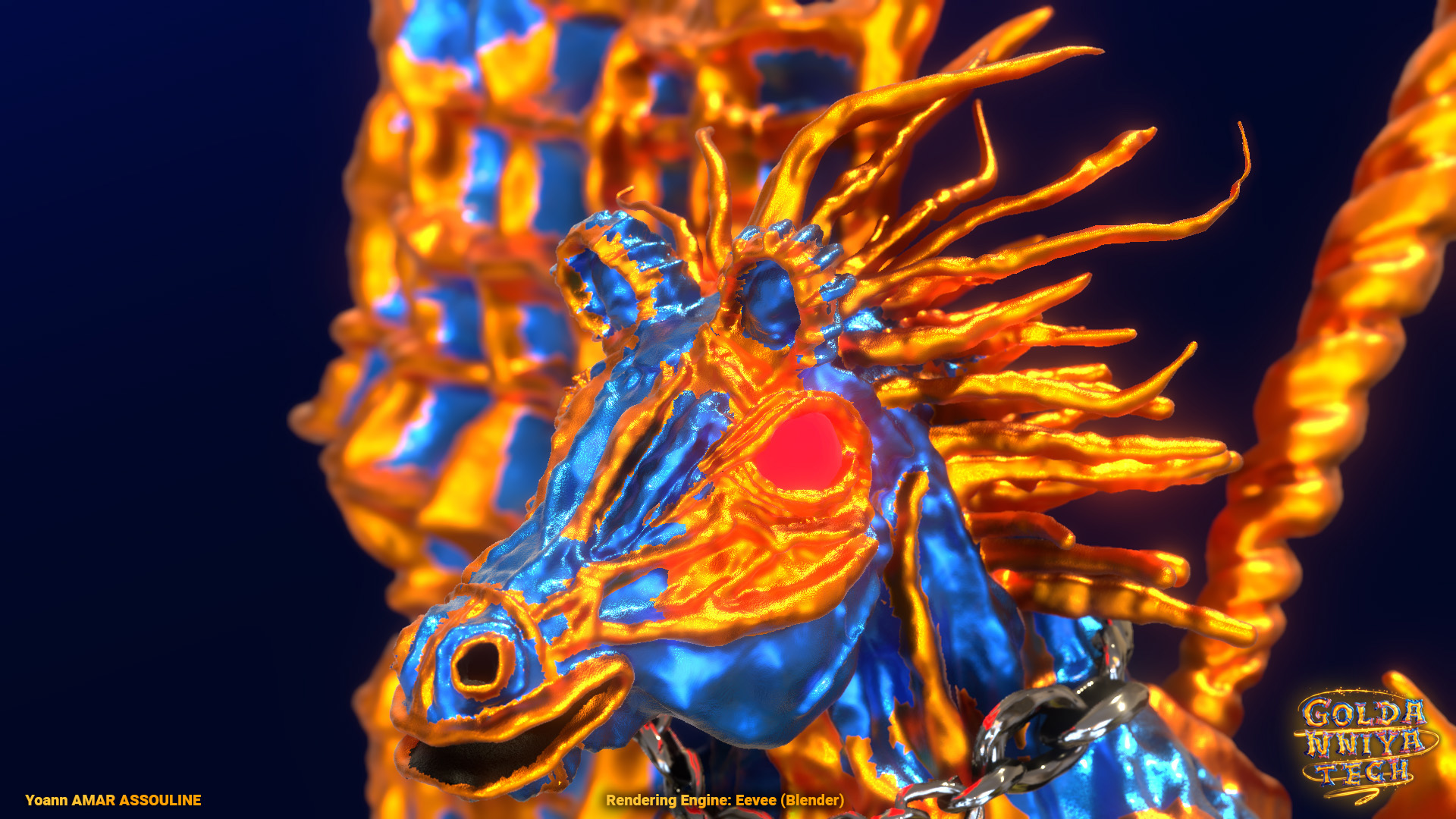 Whimsical Horse ~ Beta Version Render