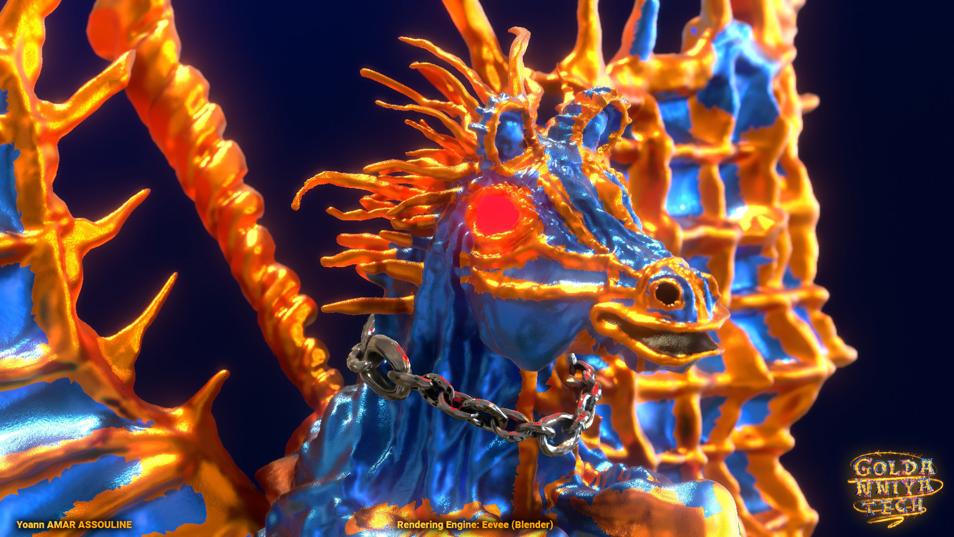 Whimsical Horse ~ Beta Version Render