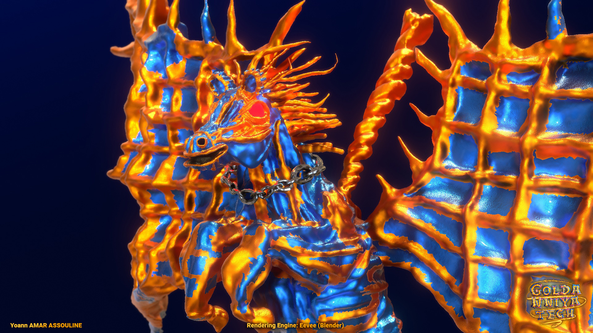 Whimsical Horse ~ Beta Version Render