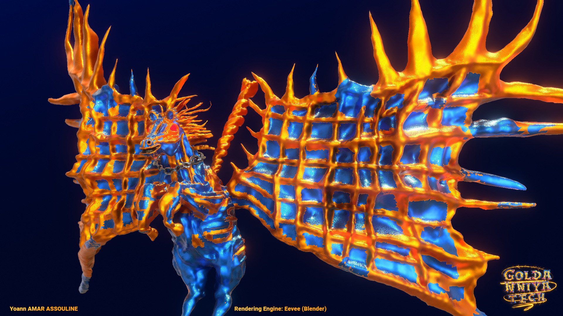 Whimsical Horse ~ Beta Version Render